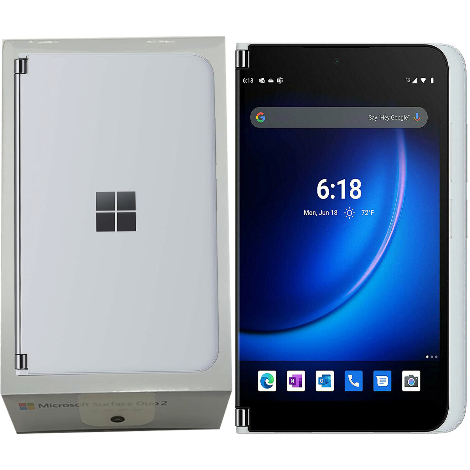 BNIB Microsoft Surface Duo 2 (5G) Glacier 256GB + 8GB Dual-SIM