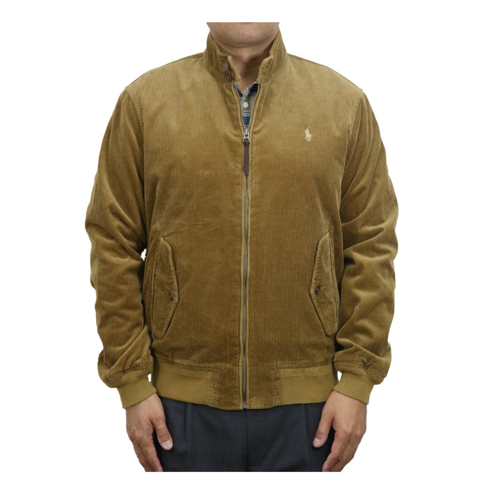 Polo Ralph Lauren Cord Corduroy Full Zip Windbreaker Jacket with