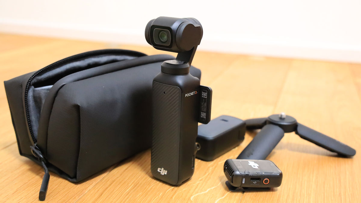 DJIのポケットジンバルカメラ「Osmo Pocket 3」フォトレビュー