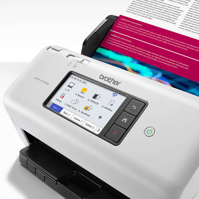 Brother ADS-4700W Professional Desktop Scanner Review | PCMag