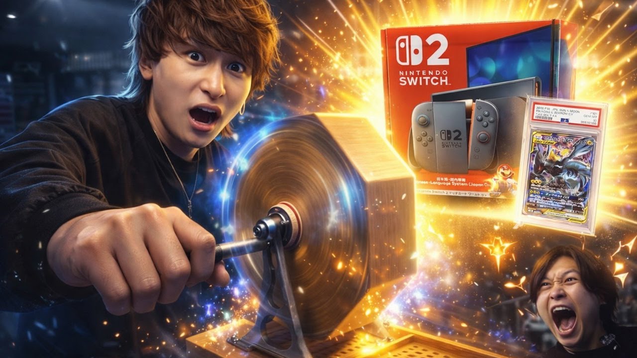 Daiki-sama is aiming for a crazy prize on a 4000 yen per spin