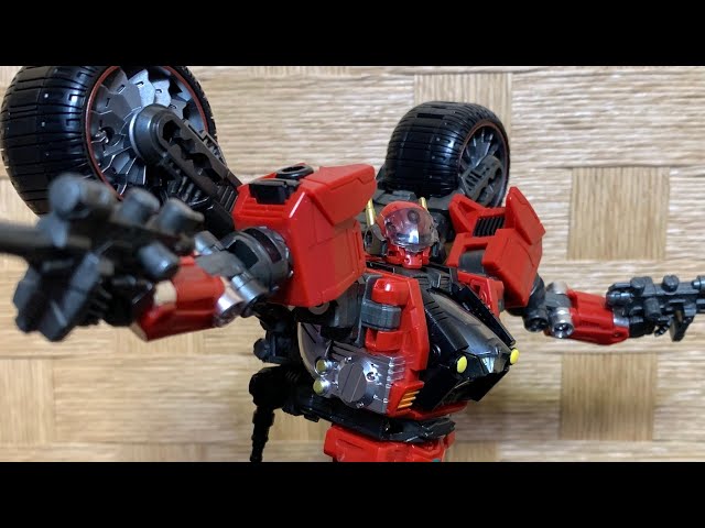 もの凄く動く赤い変形合体ロボ】ダイアクロン DA-59 トライランブラー