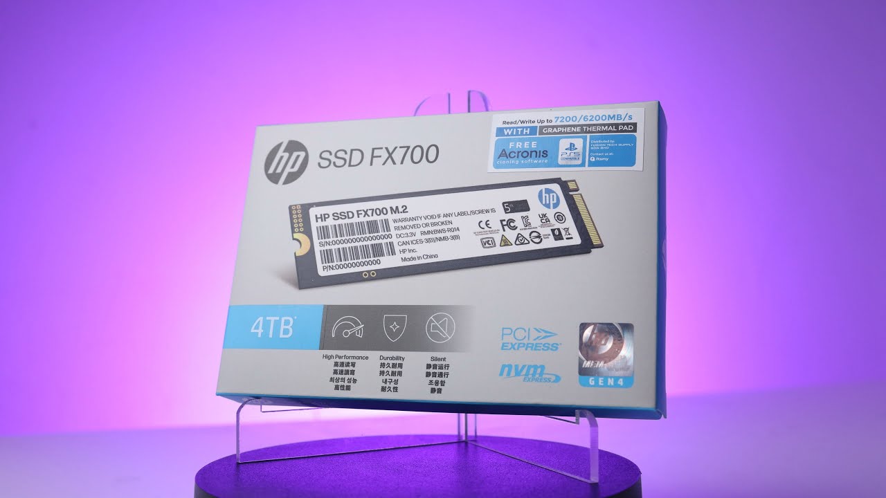 HP FX700 PCIe Gen 4x4 M.2 SSD - the upgrade you are looking for