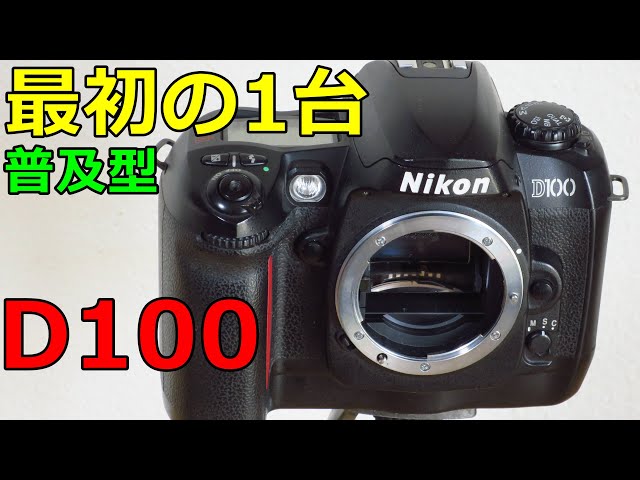 Junk] 3,300 yen NIKON D100 Operation verification and sample