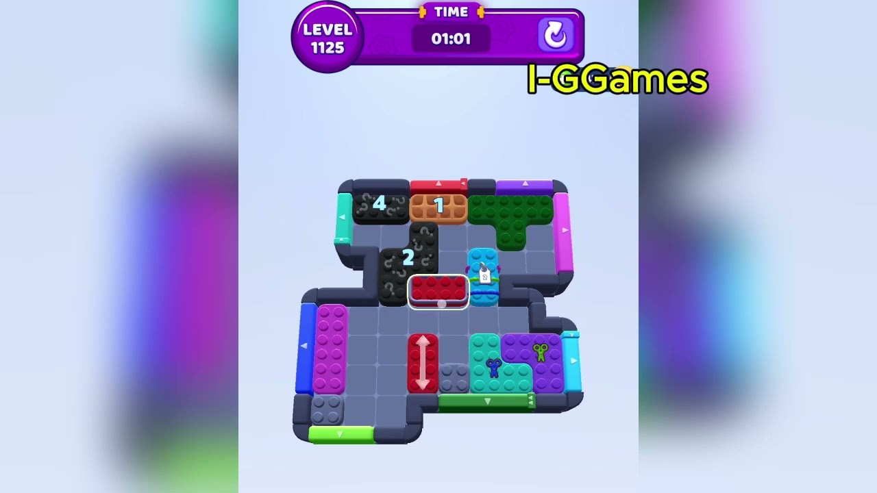 Color Block Jam Level 1125 - YouTube