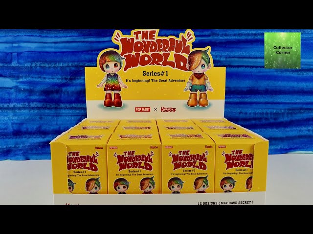 The Wonderful World Series 1 Pop Mart Blind Box Figure Opening