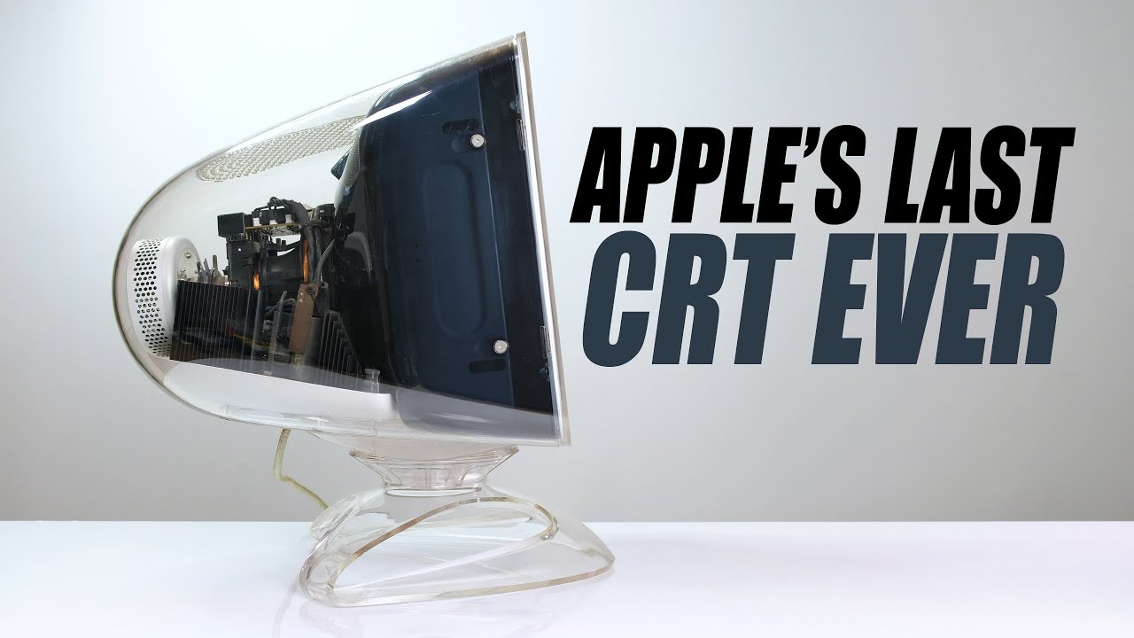 Apple's Last Ever CRT Display! - YouTube