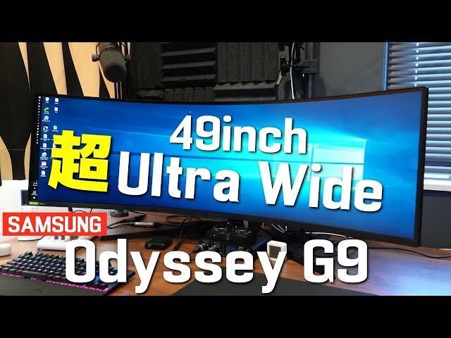The 49-inch 240Hz ultra-wide monitor is seriously awesome [SAMSUNG