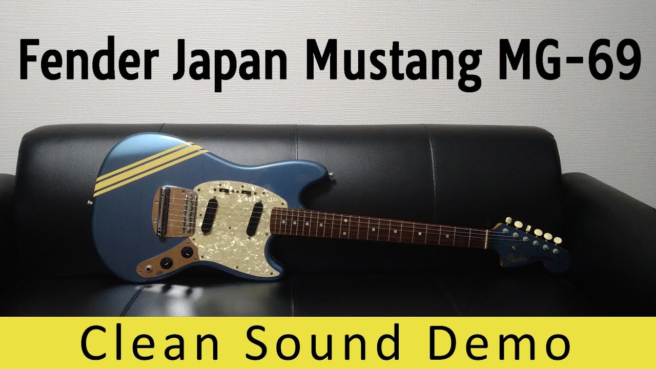 Cheap sound explosion! 】Fender Japan Mustang MG-69 - YouTube