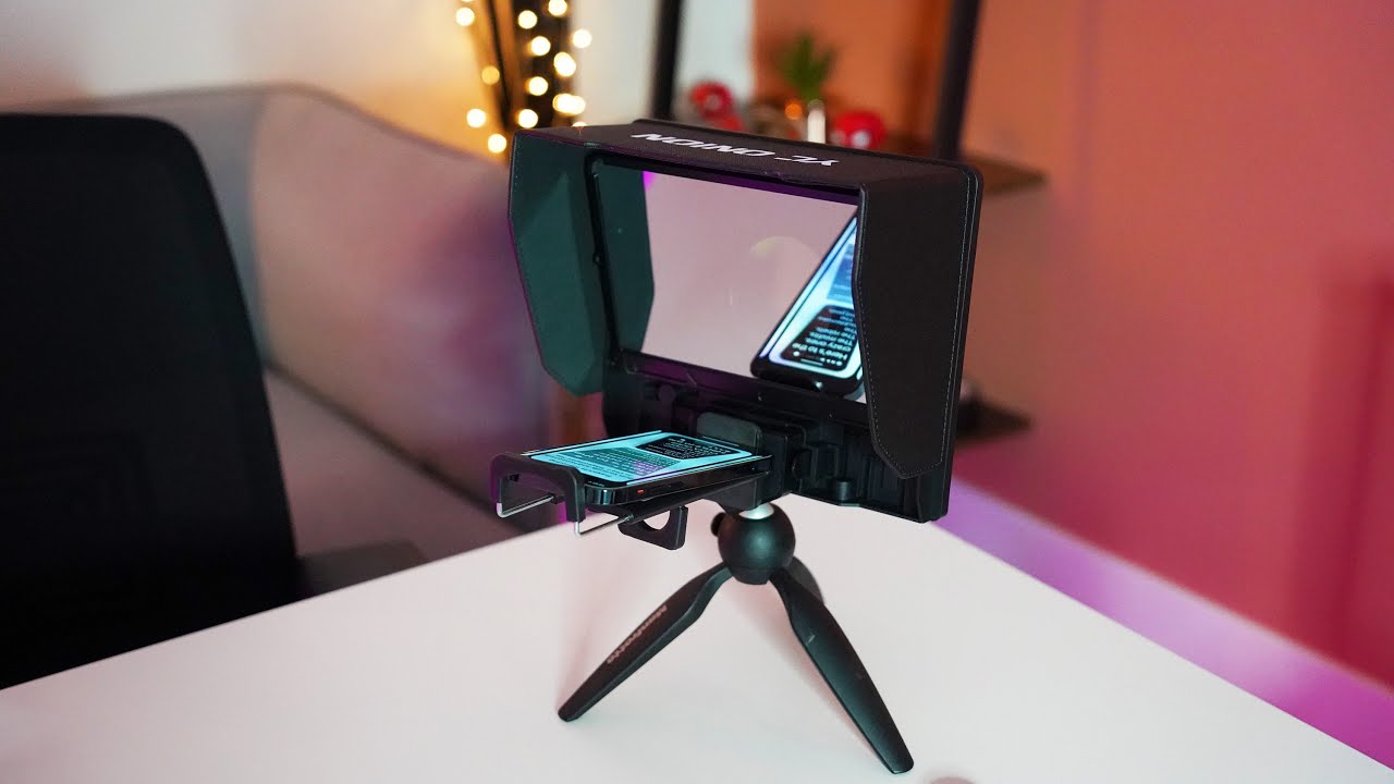 The Ideal Teleprompter for YouTube Videos! YC Onion Teleprompter