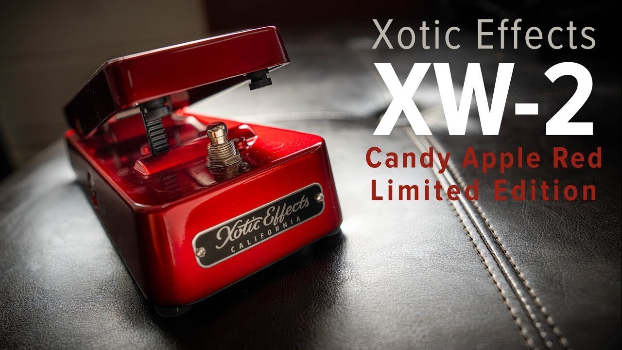 希少】Xotic Wah limited red Xotic Wah Pedal Red - Limited Edition