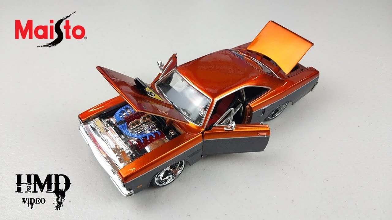 1970 Plymouth GTX, Pro Rodz, Maisto 1:24 Diecast Car Model - YouTube