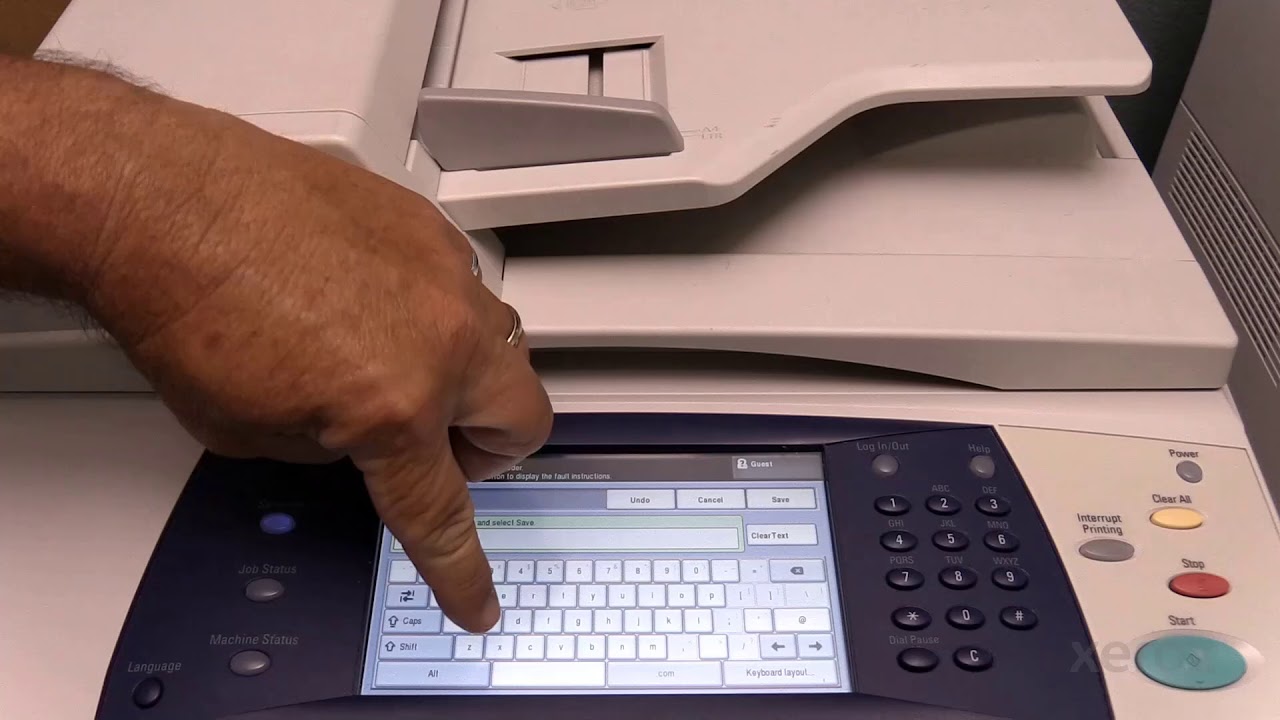 Xerox® Phaser® 3635 Multifunction Printer Scan to USB - YouTube