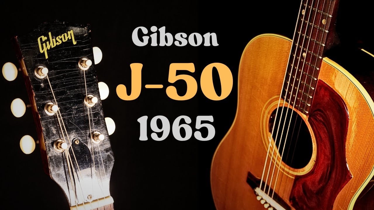 Gibson J-50 ADJ】1965年製 この音を聞けばハマる理由がわかります