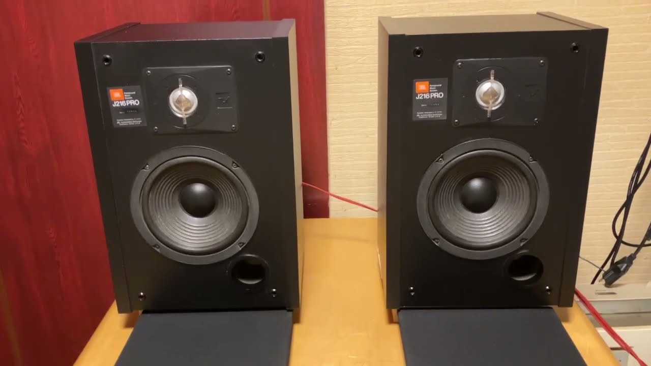 オーディオ試聴動画 JBL J216 pro(ジェー ビー エル)Pioneer SA