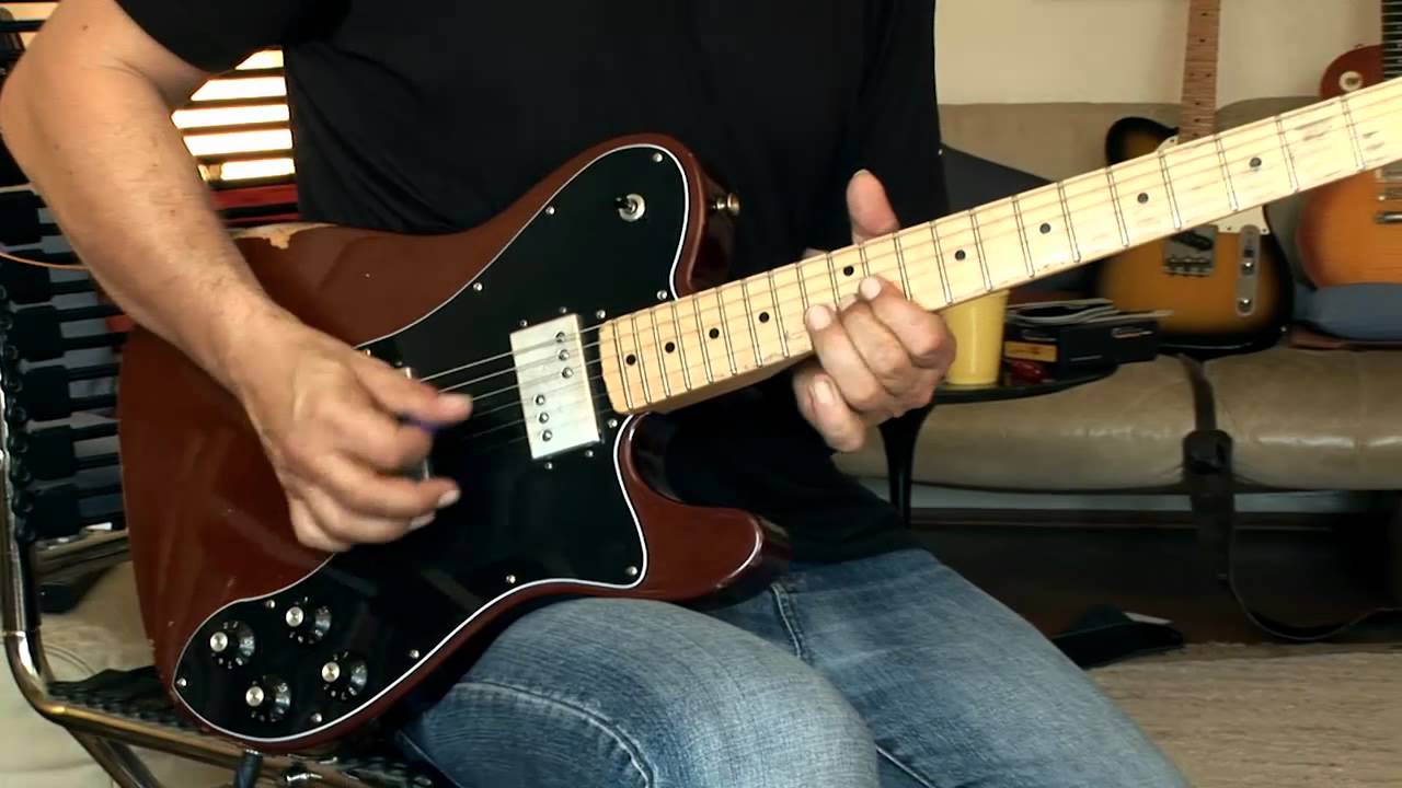 2008 Fender Telecaster Deluxe (Mexico) Part1 - YouTube