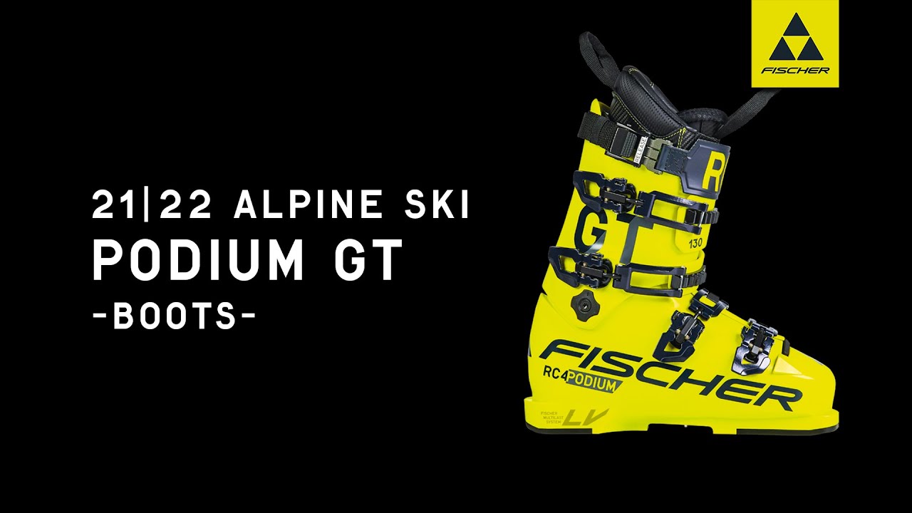 RC4 PODIUM GT 詳細解説 - FISCHER 21|22 ALPINE BOOTS - - YouTube