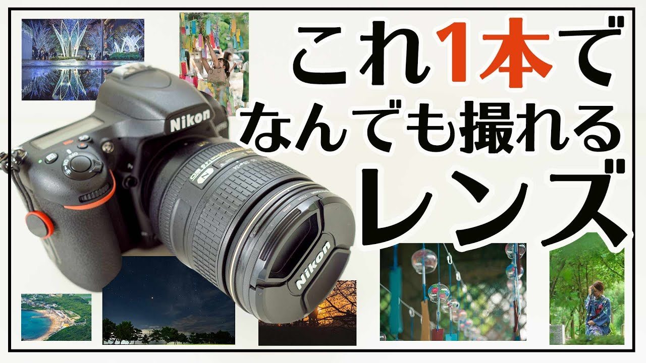 おすすめレンズ】ニコンのオールマイティなズームレンズ【初心者