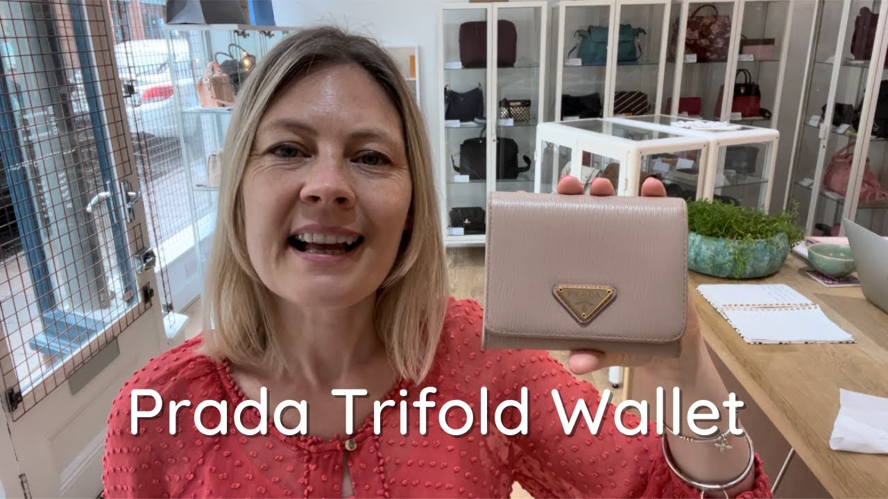Prada Trifold Wallet Review - YouTube