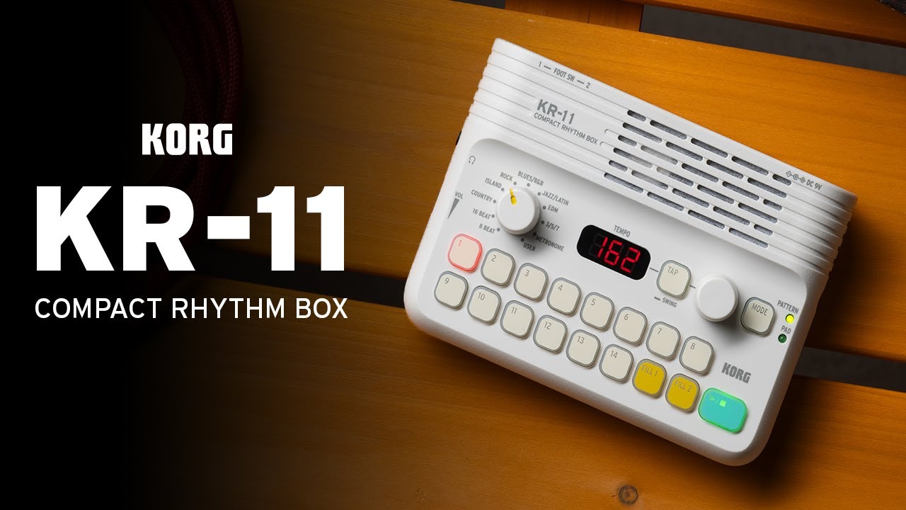 KR-11 - COMPACT RHYTHM BOX | KORG (USA)