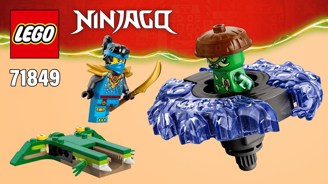 LEGO NINJAGO Nya vs. Mutation Monster Spinner (71849)[49 pcs] Step