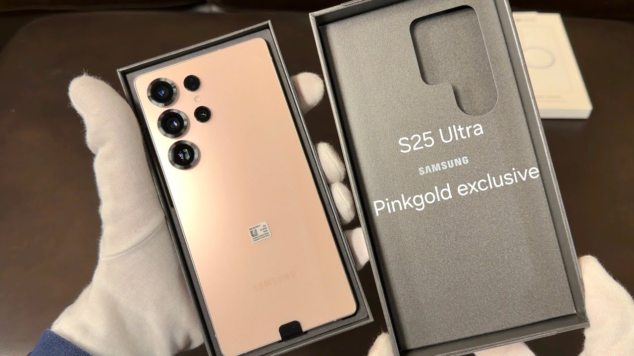 Galaxy S25 Ultra Unboxing (Online Exclusive Titanium PinkGold