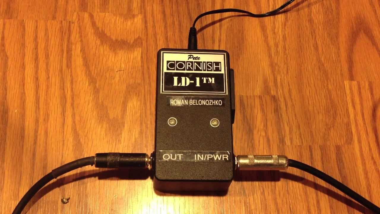 Pete Cornish LD-1 - YouTube