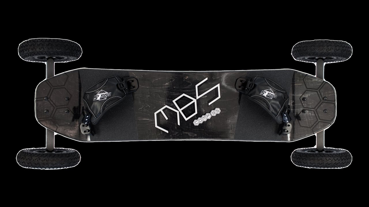 MBS Comp 95 Mountainboard - Silver Hex — MBS.COM