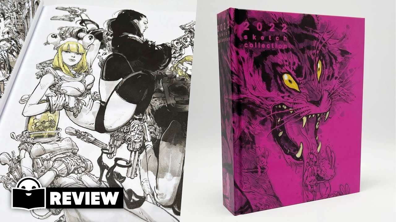 Artbook | REVIEW | Kim Jung Gi's 2022 Sketch Collection - YouTube