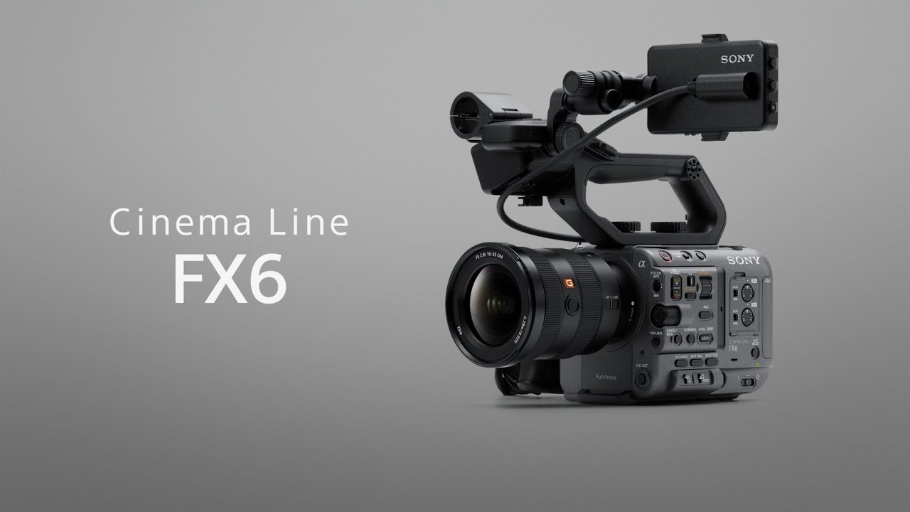 SONY ILME-FX6VK CinemaLineカメラ FX6(ズームレンズキット) - 業務用