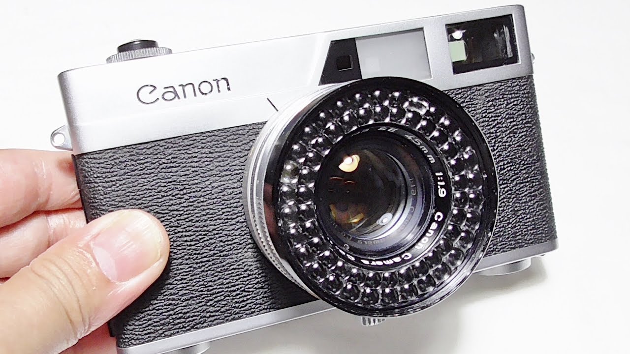 キャノン 初代キャノネット【後期型】の使い方 How to use CANON