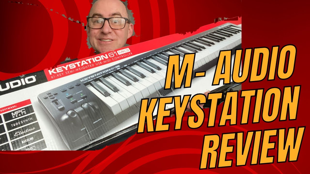 M-Audio Key Station 61 MK3 Review #m-audio #unboxing #pianoteq