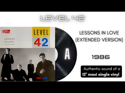 Level 42 – Lessons In Love – Vinyl (7