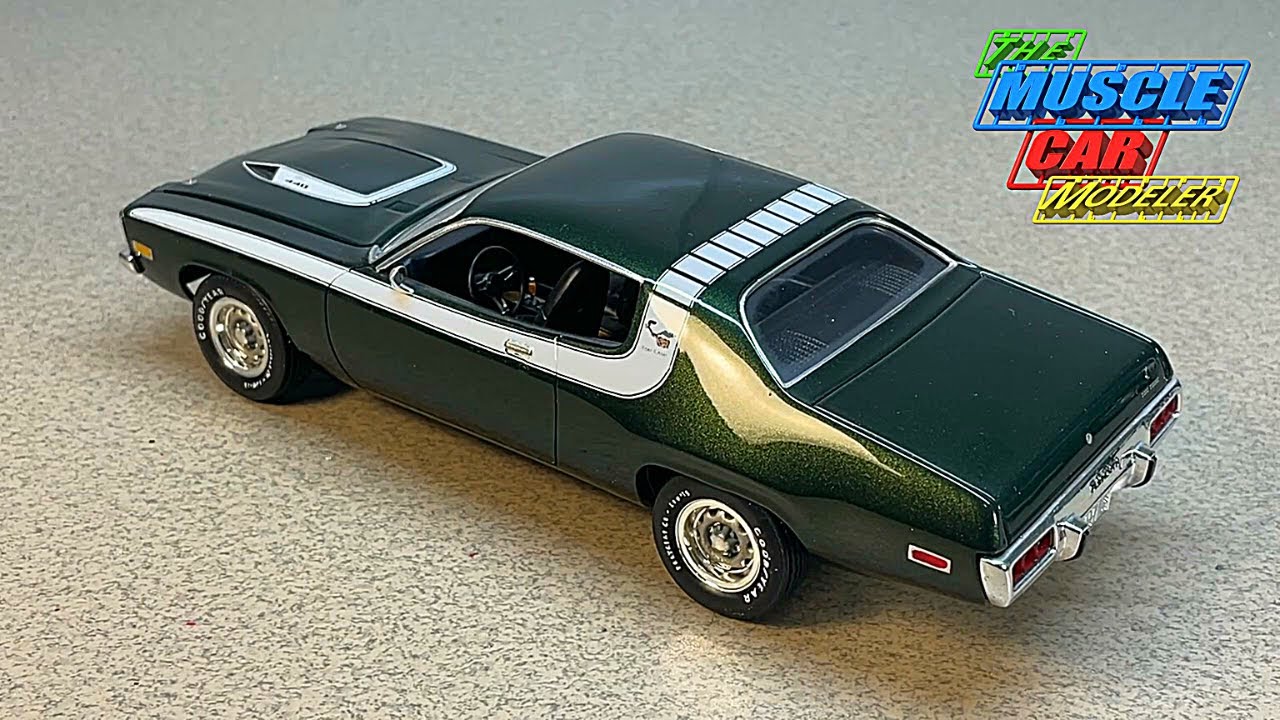 AMT 1973 Plymouth Road Runner GTX Build - YouTube