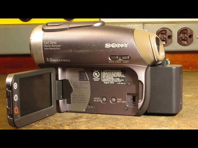 Sony DCR-DVD403: Review and Test Footage - YouTube