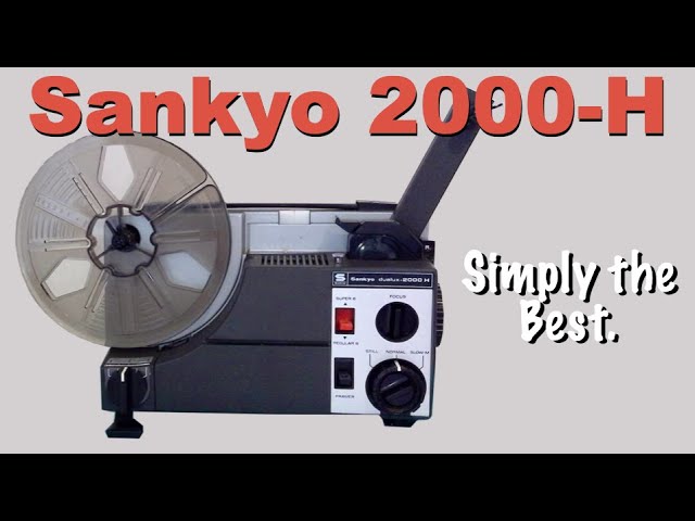 Sankyo dualux 2000 H Silent 8mm Movie Projector - YouTube