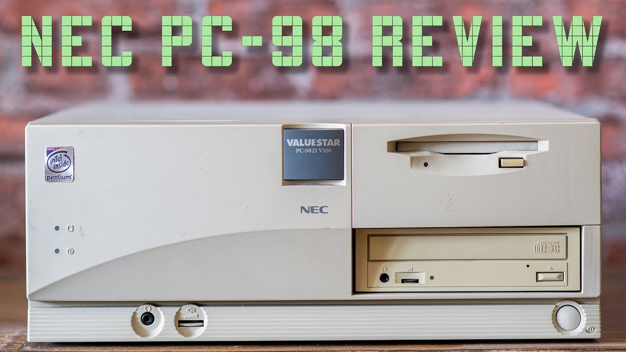 Japanese Retro Computing : The NEC PC-9821 Home Computer - YouTube