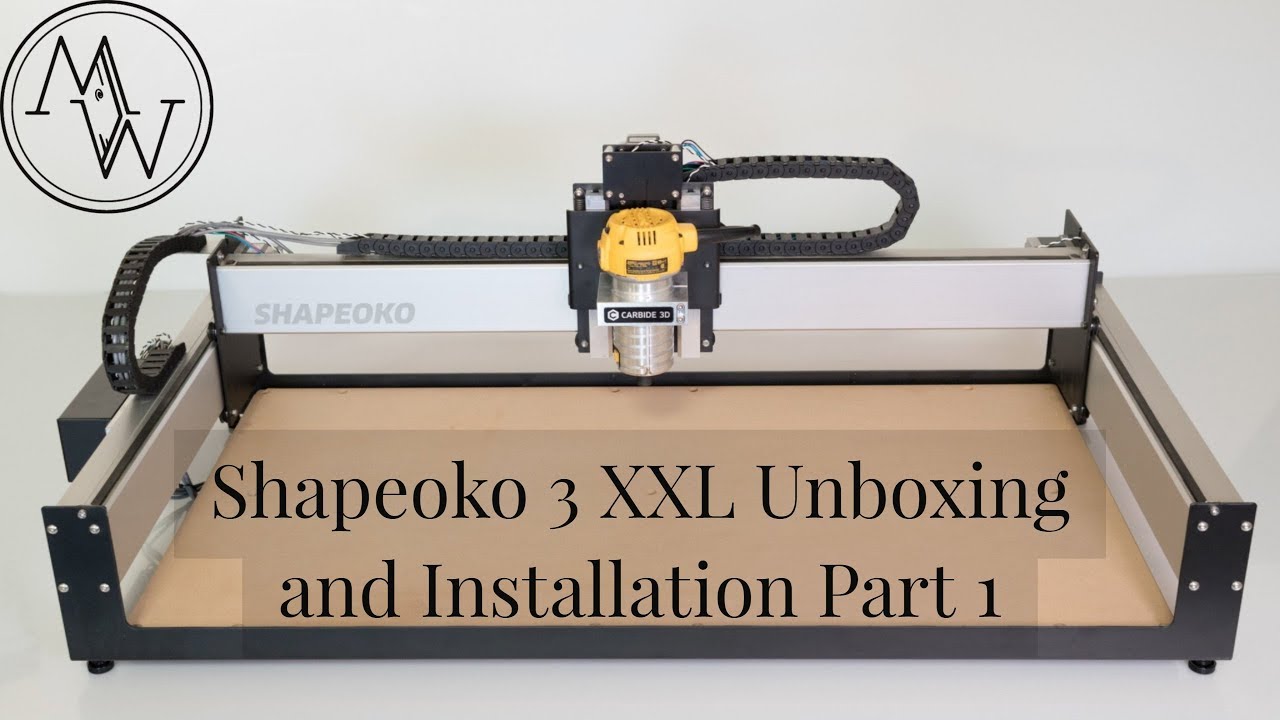 Ultimate X-Carve Vs Shapeoko - Part 1 : Shapeoko 3 XXL Unboxing