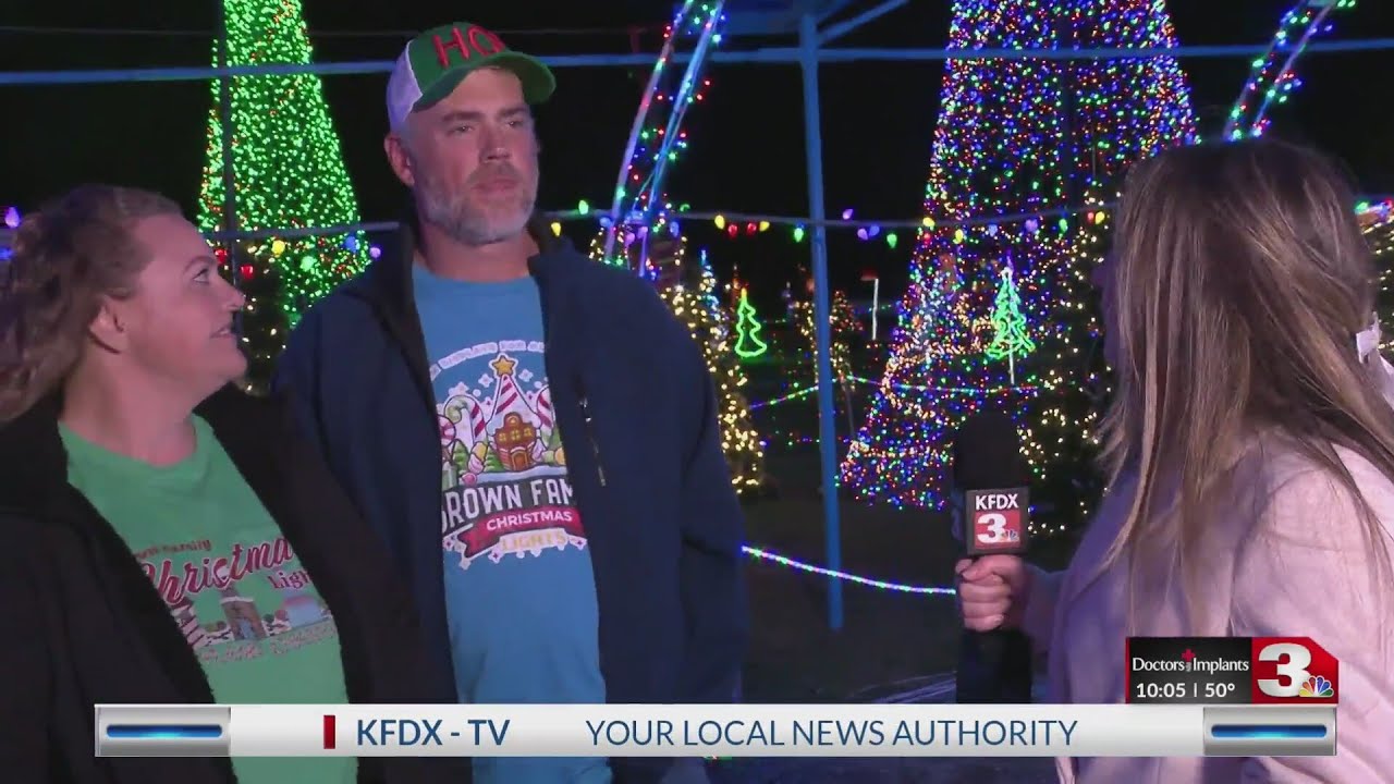 Visit 550K+ lights at annual Brown Family Candy Land Christmas