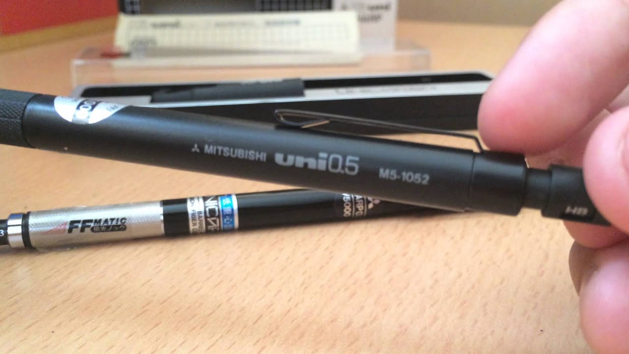 Hi-uni 5050 シャーペン 紹介 ハイユニシャープ - YouTube