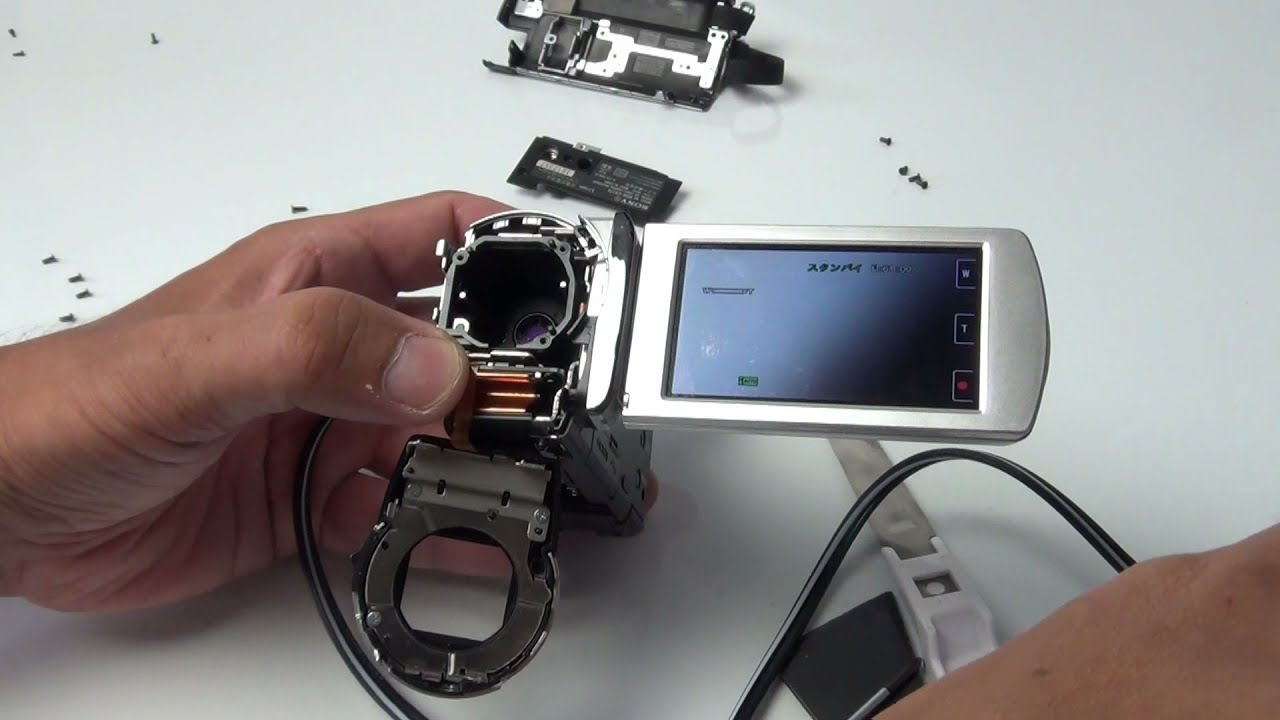 HDR-CX170 (SONY Handycam) E:61:00 Error repair - YouTube