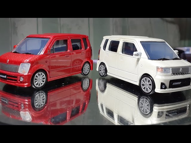 中古で入手！スズキワゴンRのミニカー LIMITED ・STINGRAY - YouTube