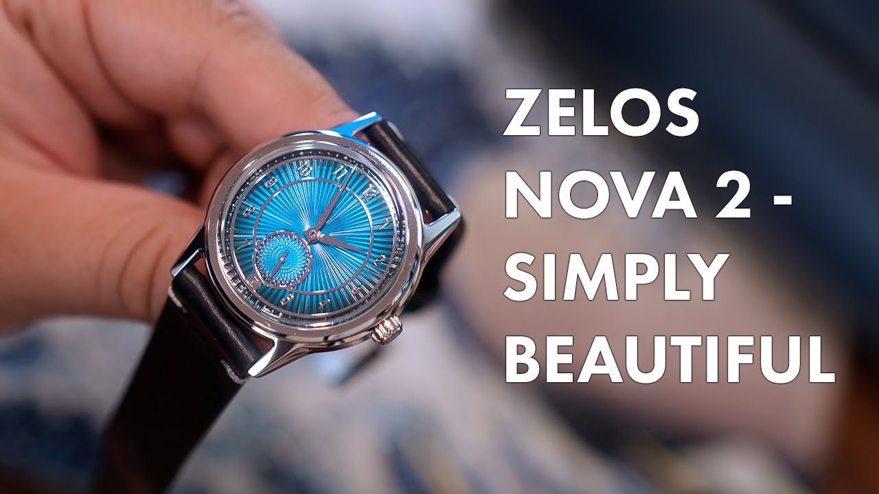 Zelos Nova v2 37mm Teal (Swiss ETA Hand Wound Movement) – The