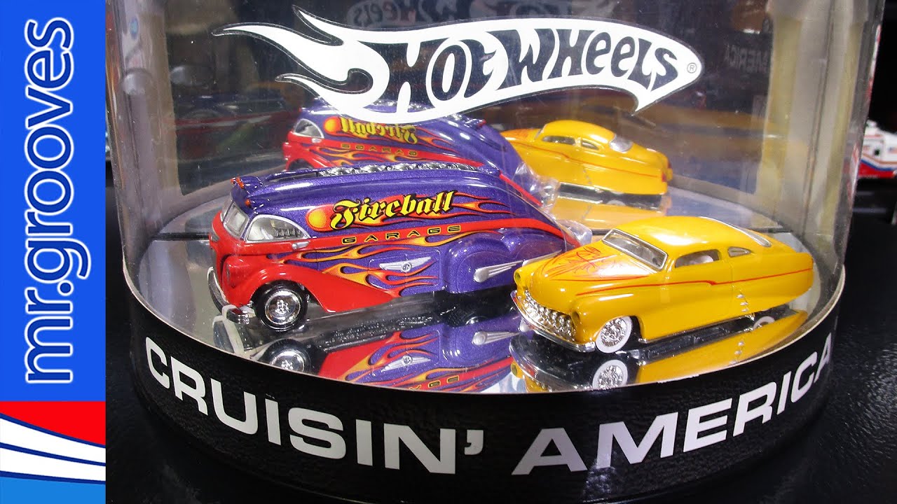 Hot Wheels Oil Can Cruisin' America with Rocket Oil and 48 Merc