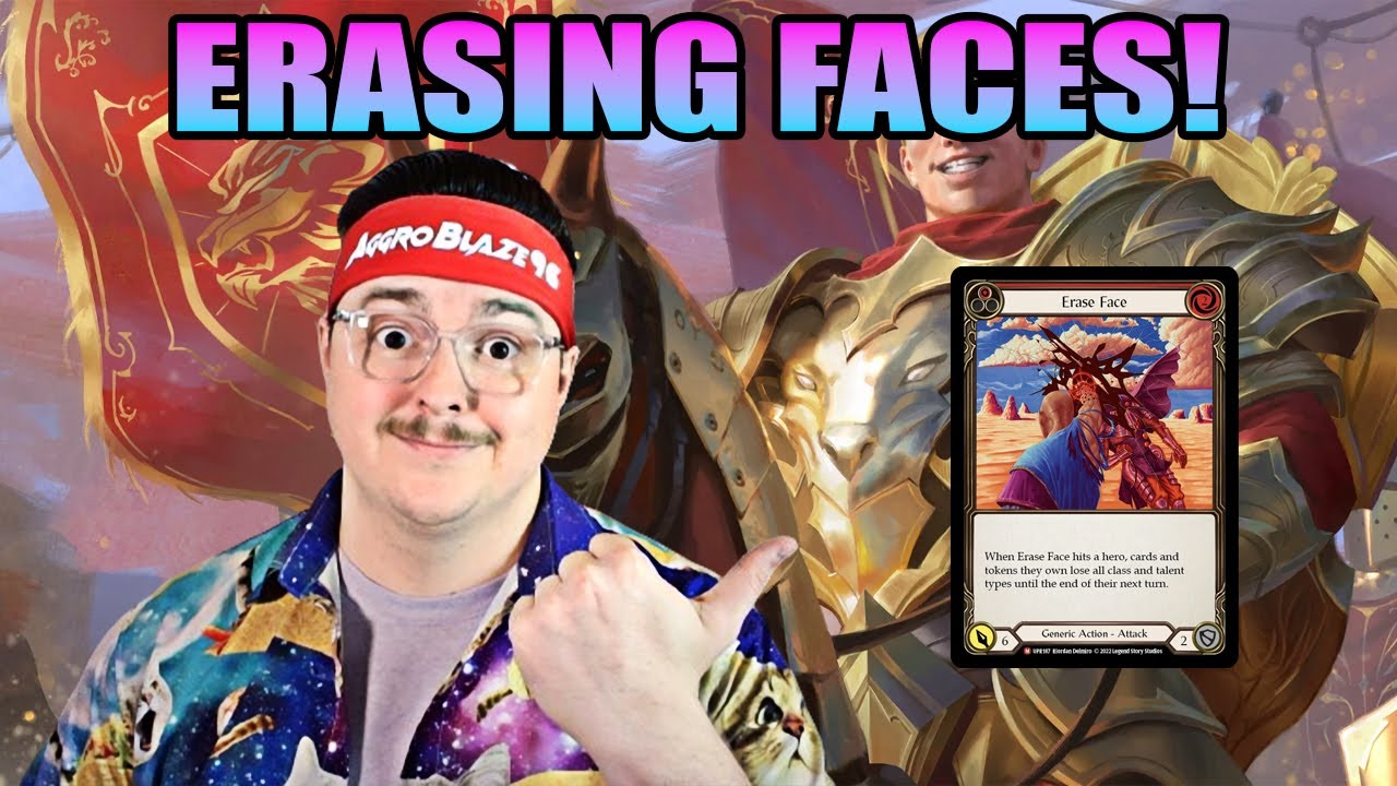 🔴How good is Erase Face | Flesh and Blood TCG | !discord !codex