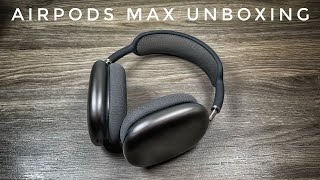 Apple AirPods Max Unboxing - Space Grey - YouTube