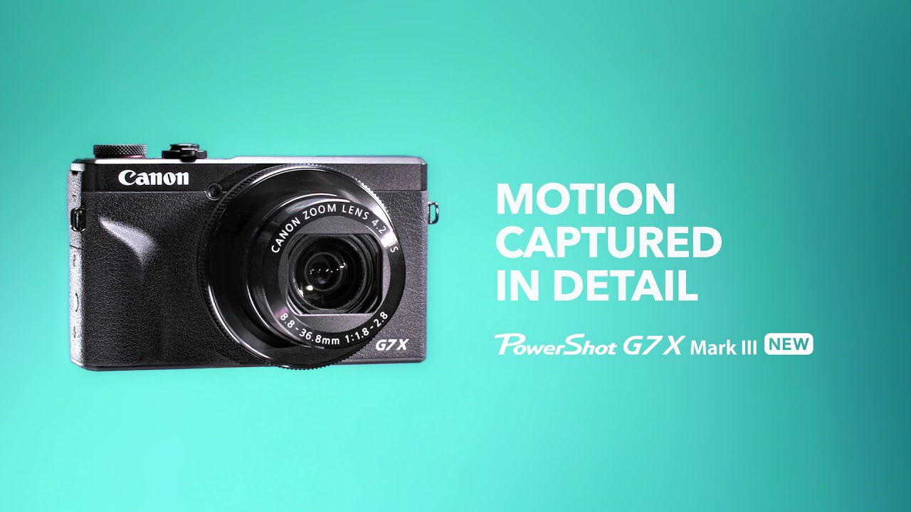 Canon PowerShot G7 X Mark III
