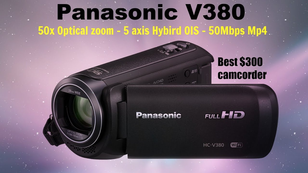 Panasonic HC-V380 - buy camcorder: prices, reviews, specifications