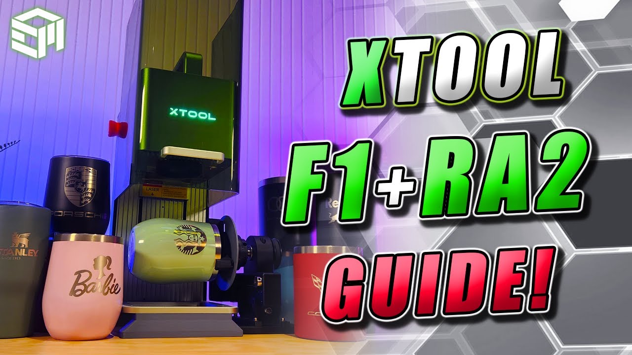 XTOOL F1 and RA2 Pro Rotary Module Guide: Become A Tumbler