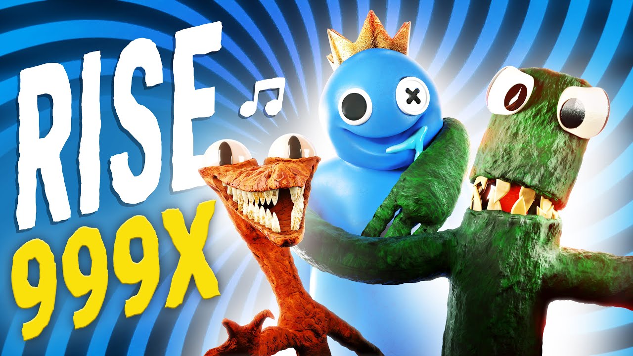 999X SPEED] The Rainbow Friends - Rise (official song) - YouTube